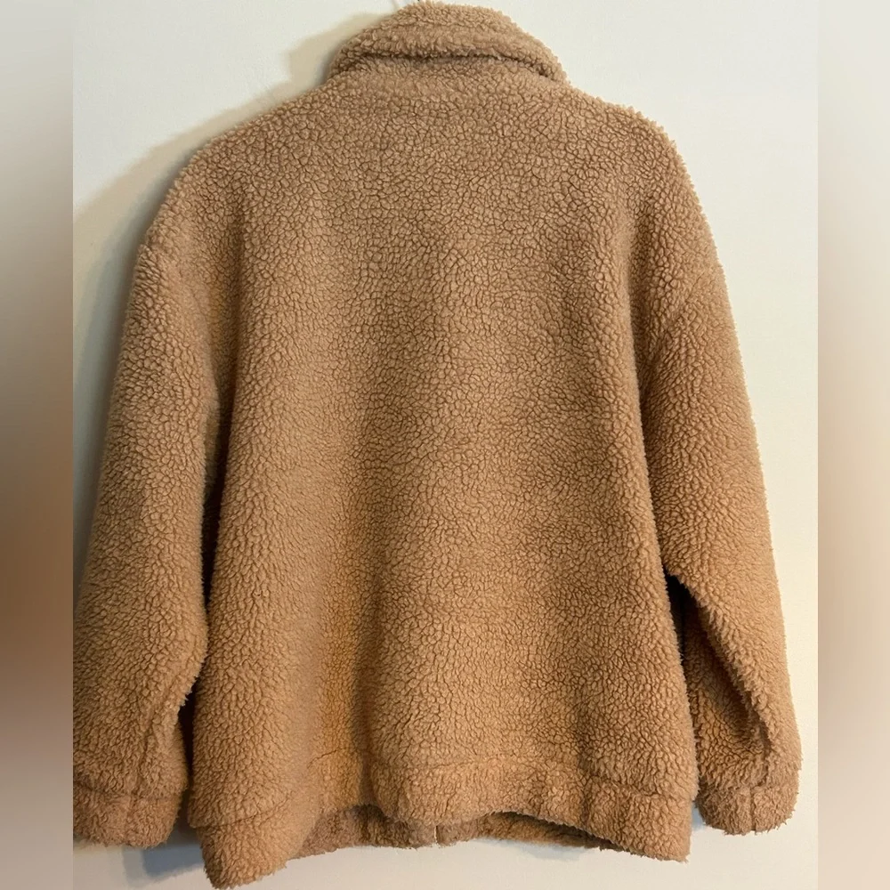 I.AM.GIA Pixie Teddy Caramel Sherpa Oversized Jacket - Fits up to Large - Picture 10 of 15